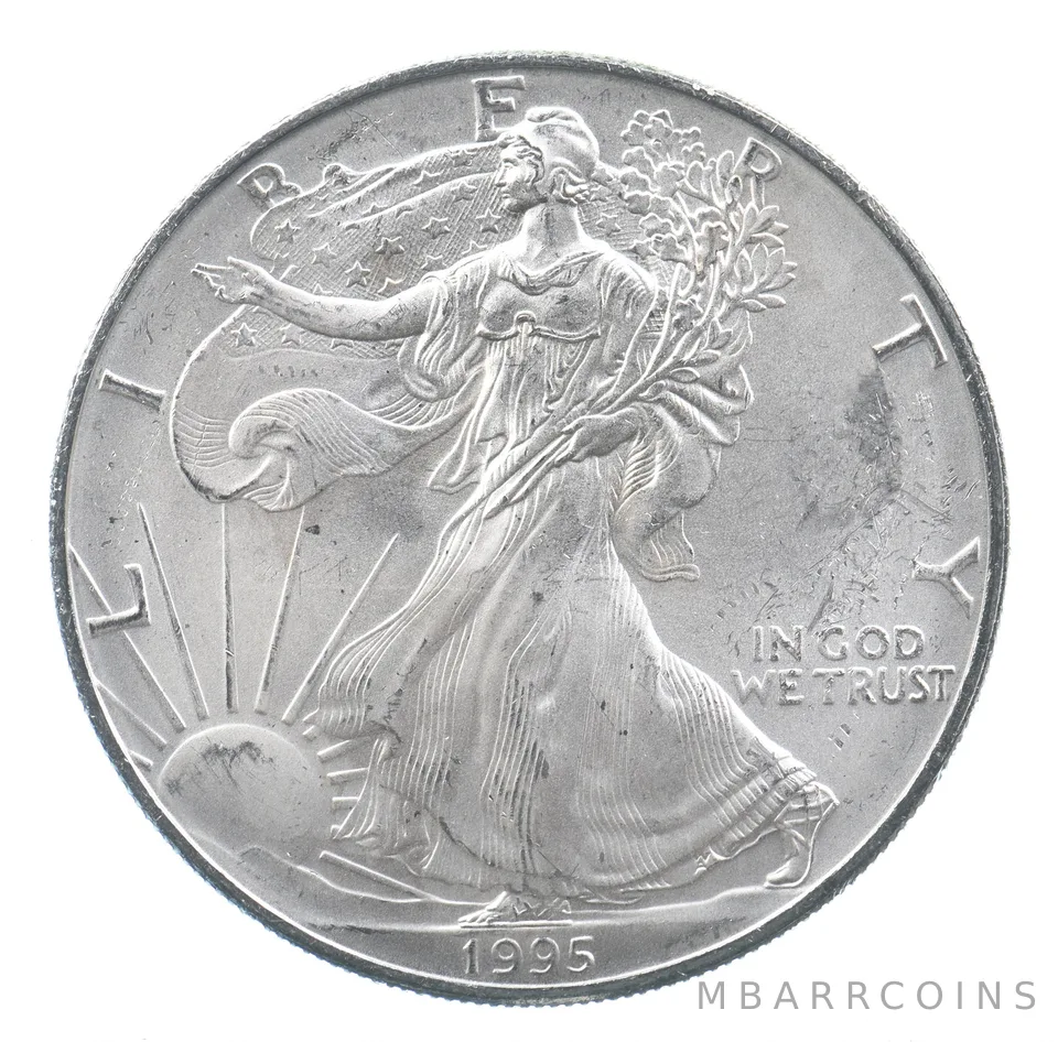 Better Date 1995 American Silver Eagle 1 Troy Oz .999 Fine Silver *749