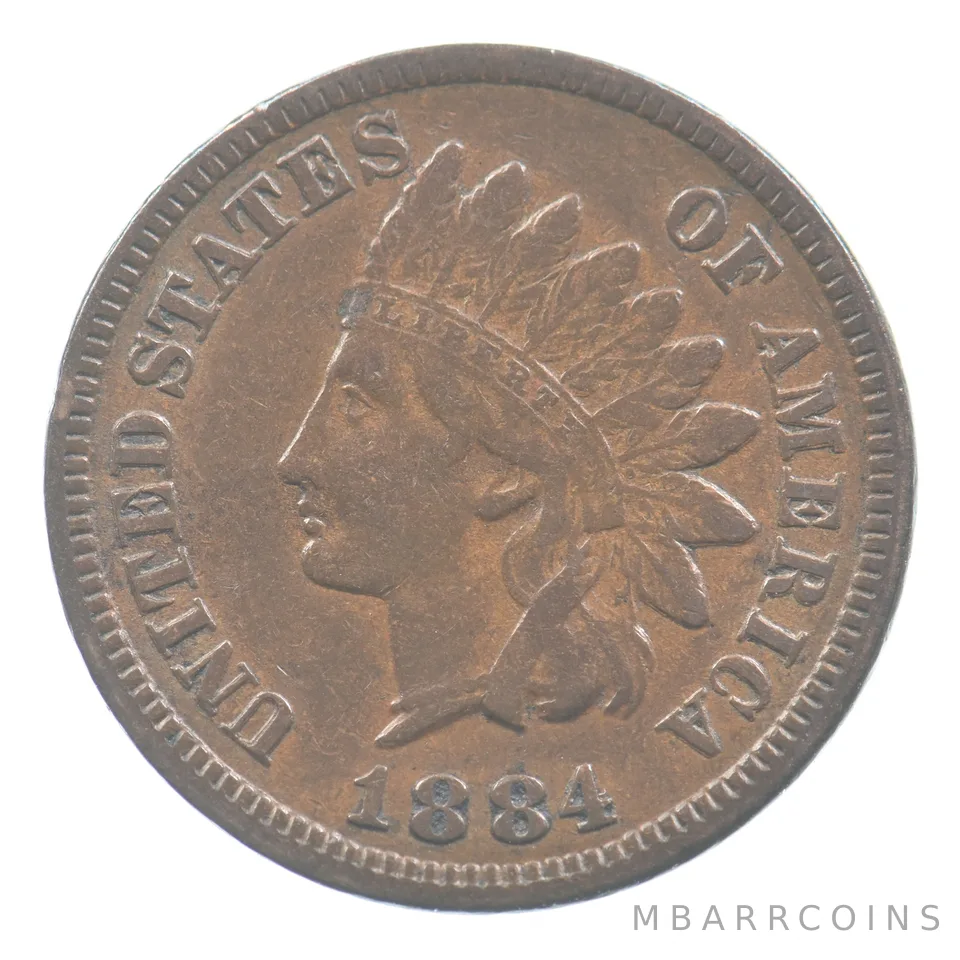 1884 Indian Head Cent *2255