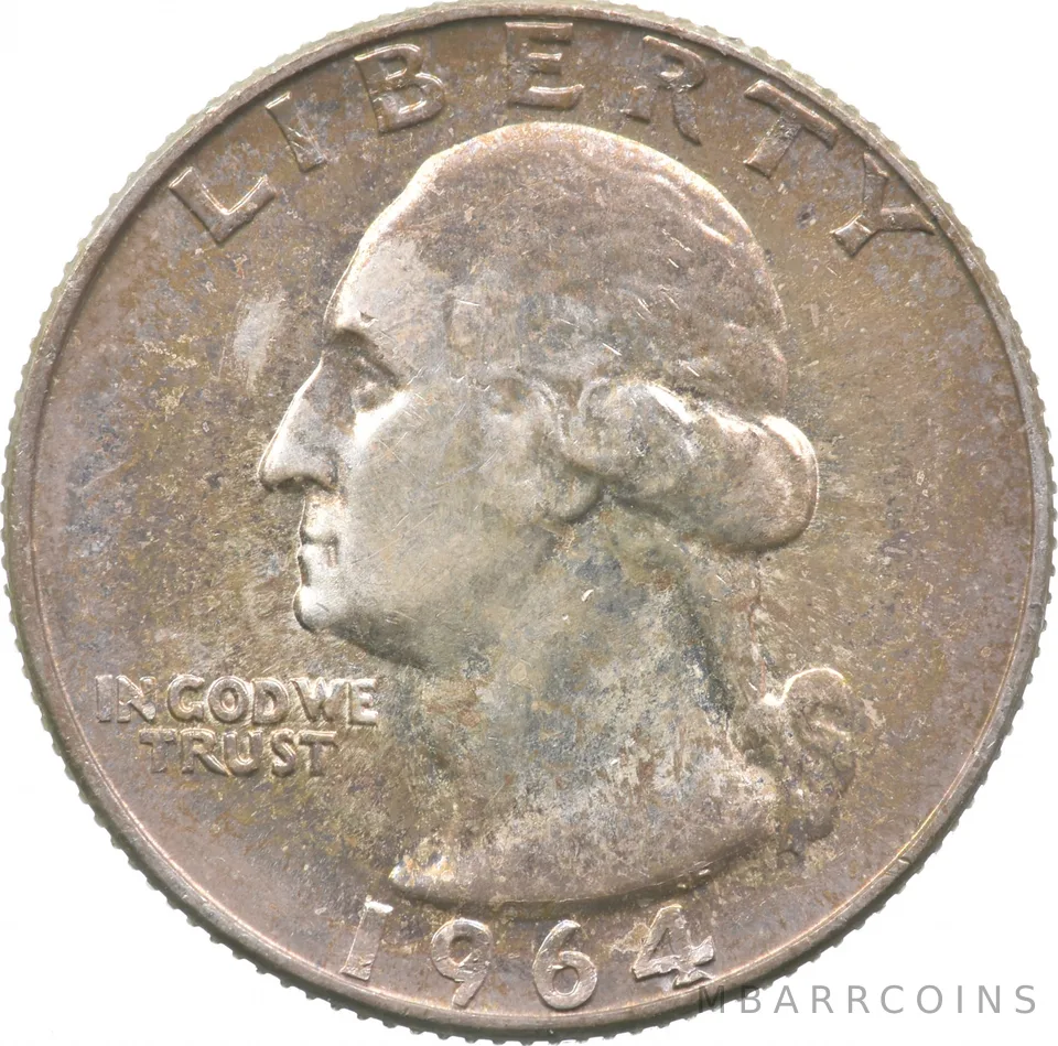 1964 Washington Quarter a4763