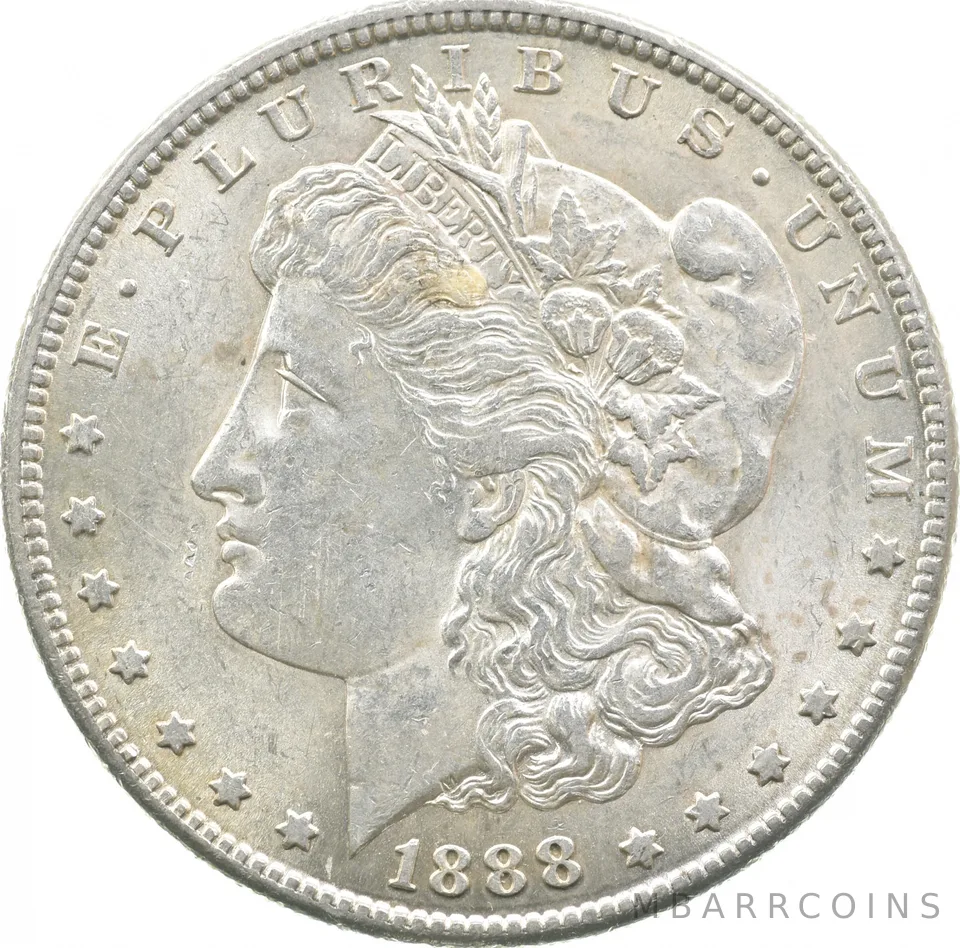 1888-S Morgan Silver Dollar a8715