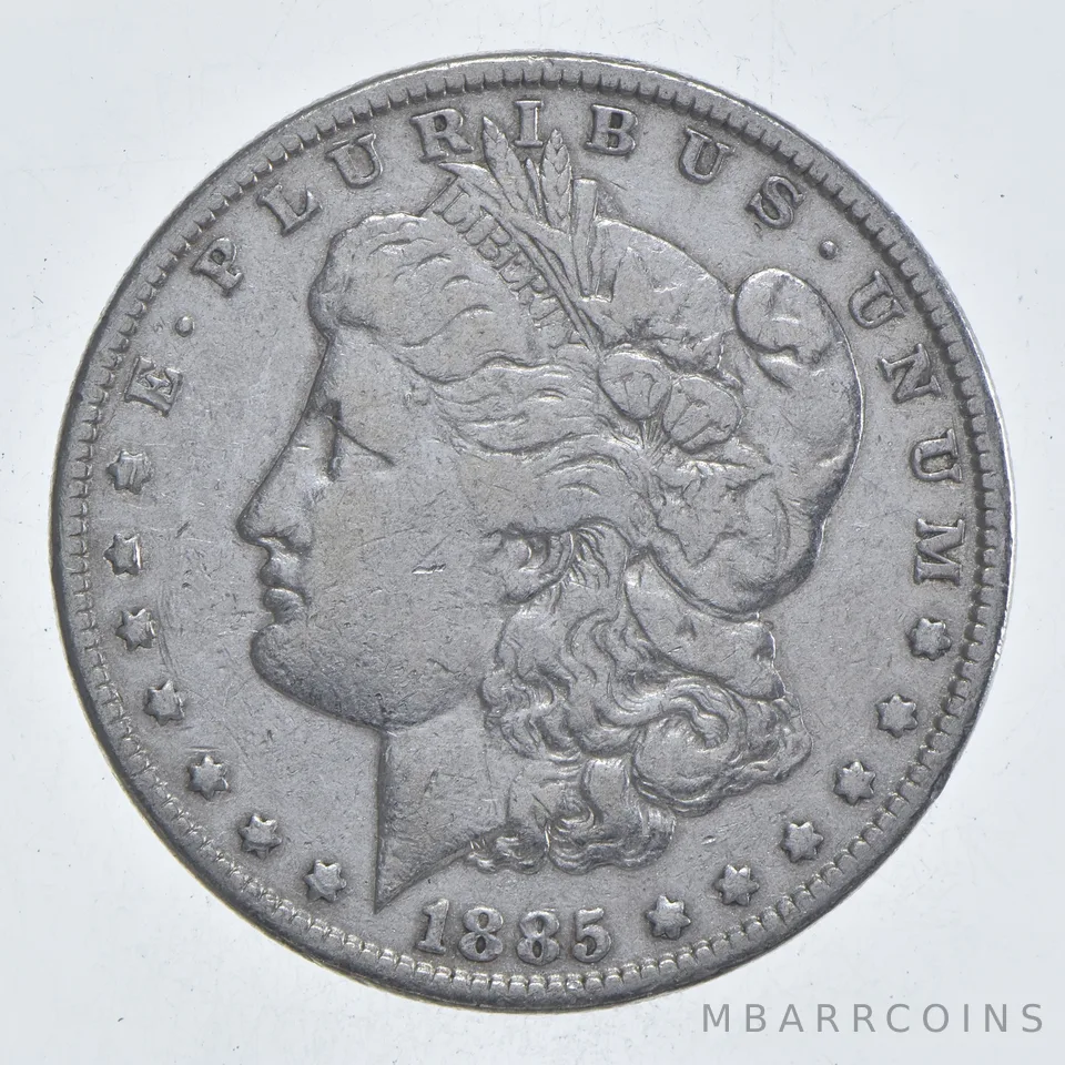 Early - 1885 Morgan Silver Dollar - 90% US Coin *155