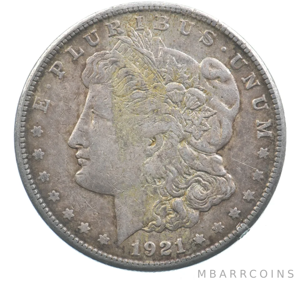 Early - 1921-S Morgan Silver Dollar - 90% US Coin *974