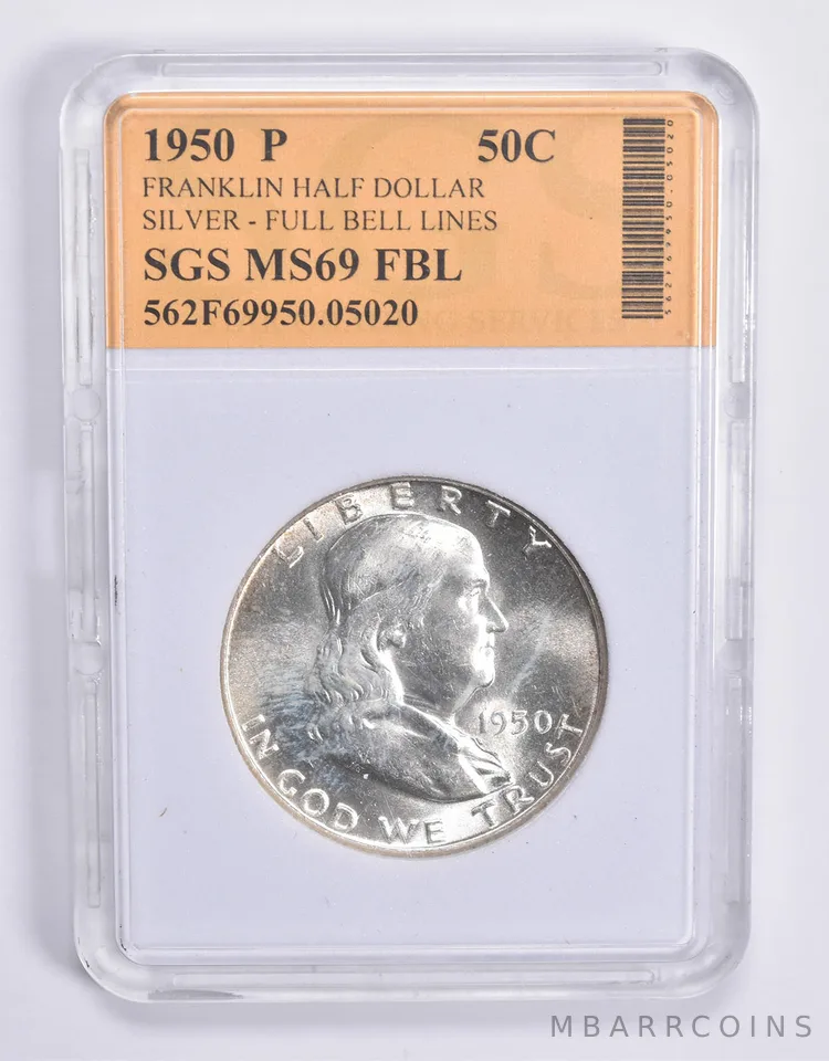 1950-P Franklin Silver Half Dollar *1785
