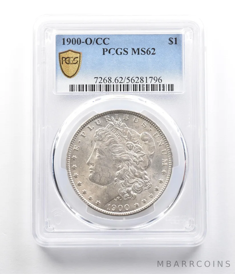 1900-O/CC Morgan Silver Dollar MS62 PCGS *7399