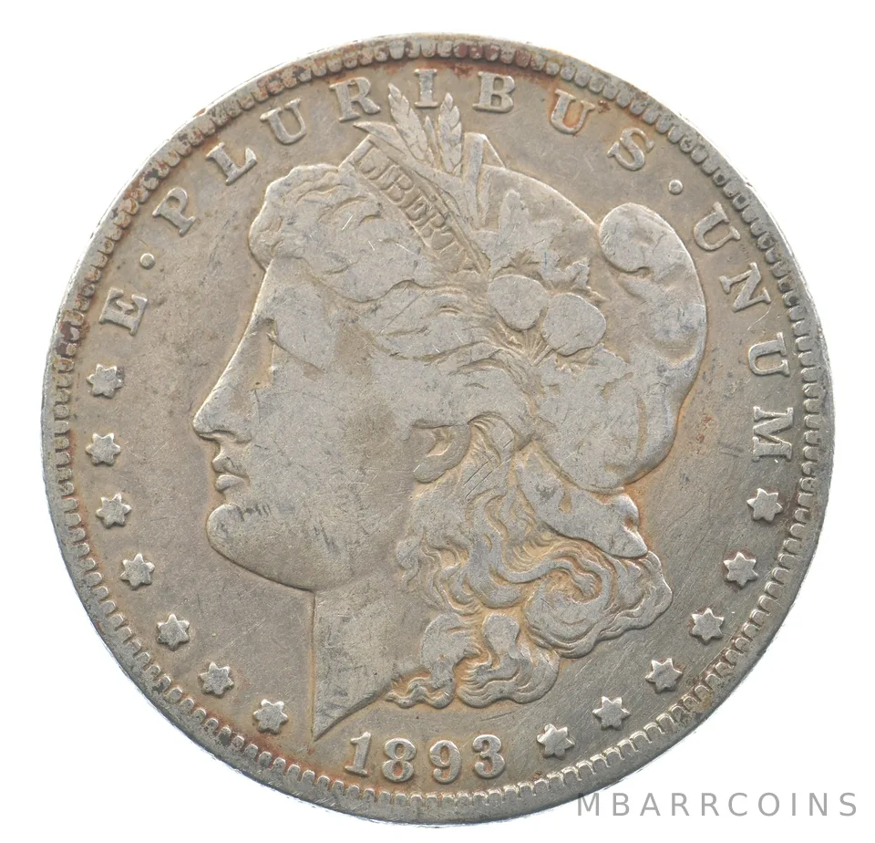 1893-O Morgan Silver Dollar *3499