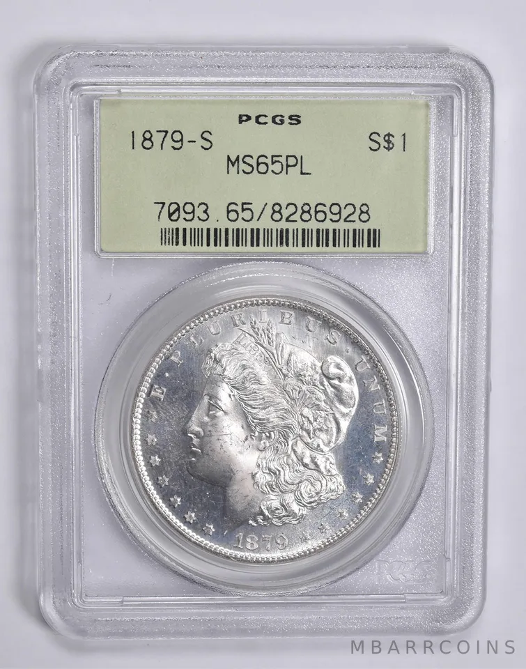 MS65 PL 1879-S Morgan Silver Dollar PCGS OGH Upgrade? *0506