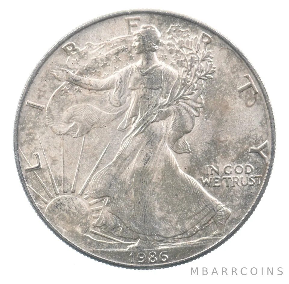 Better Date 1986 American Silver Eagle 1 Troy Oz .999 Fine Silver *893