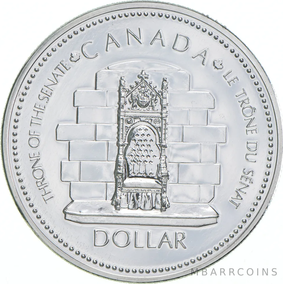 1977 Canada 50% Silver Canadian Silver Dollar - Silver Jubilee