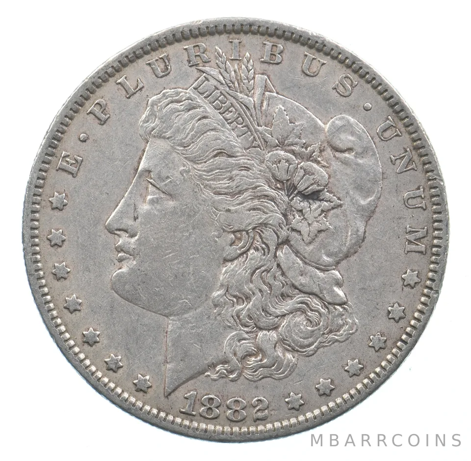 Early - 1882-O Morgan Silver Dollar - 90% US Coin *721