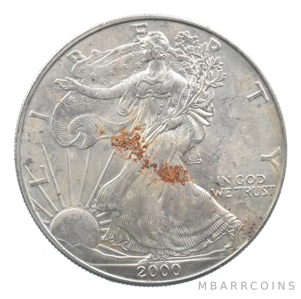 Better Date 2000 American Silver Eagle 1 Troy Oz .999 Fine Silver *616