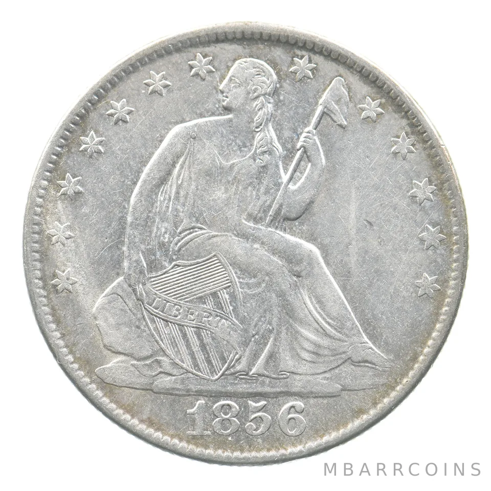 1856-O Seated Liberty Half Dollar a7085