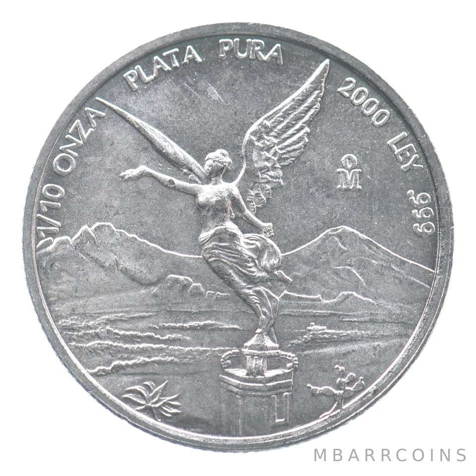 2000 Mo Mexico 1/10 Onza Libertad *8360
