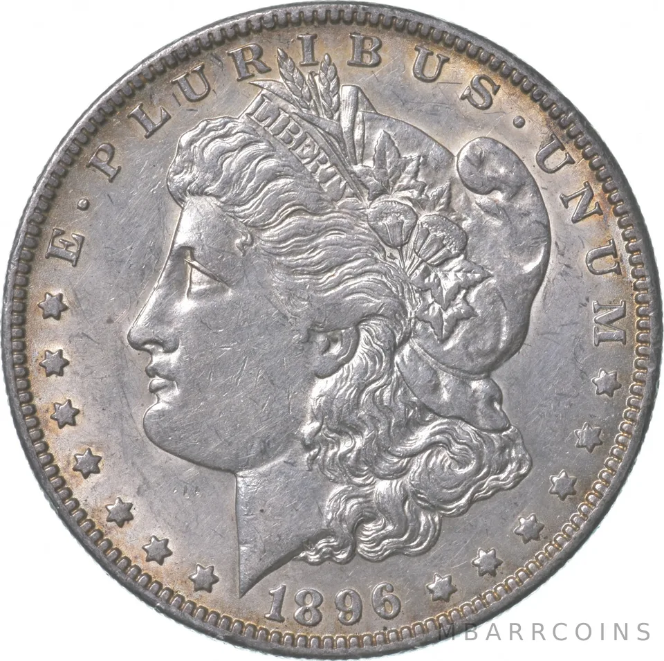 1896-O Morgan Silver Dollar *7134