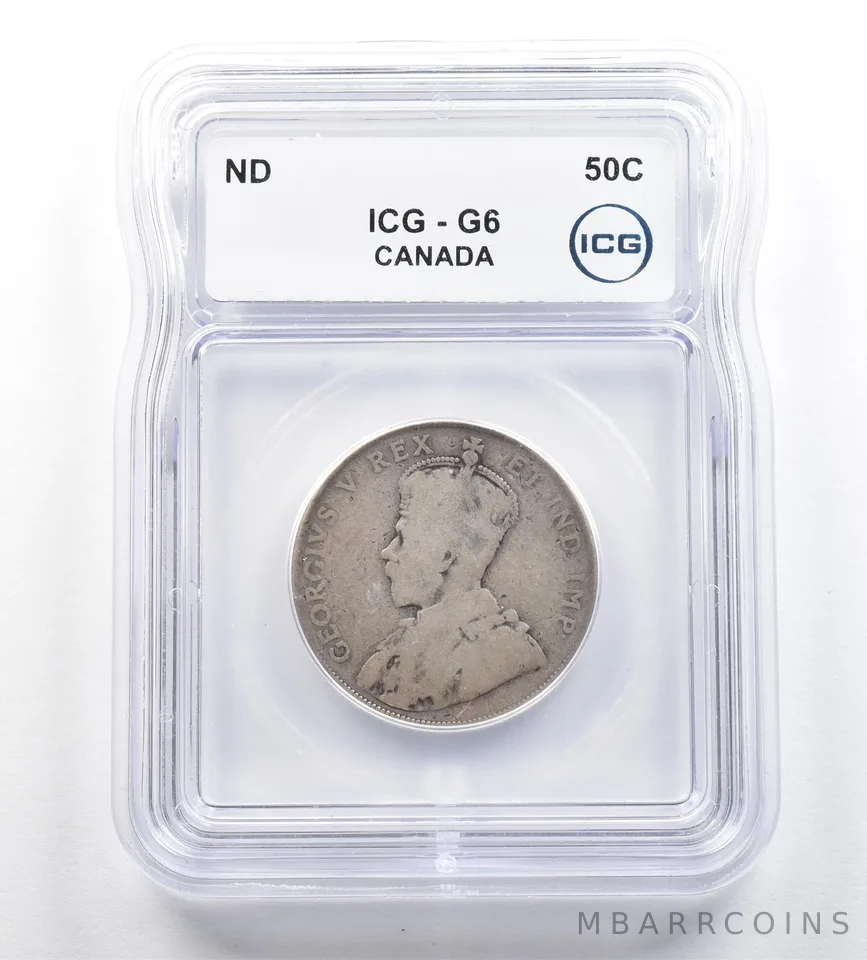 ND Canada 50 Cents G6 ICG *5315