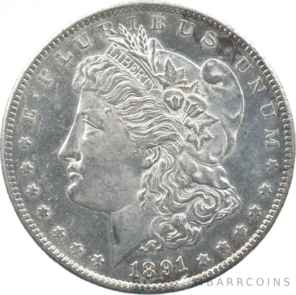 1891-S Morgan Silver Dollar *7897