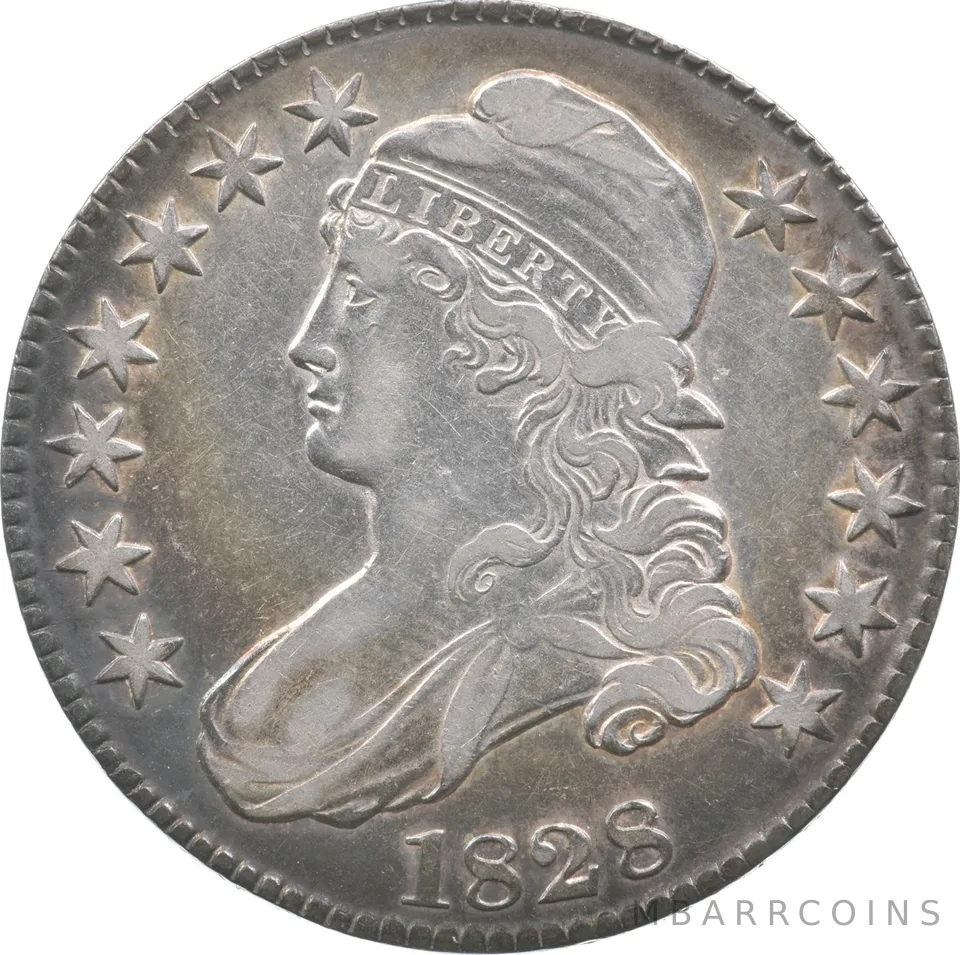 1828 Capped Bust Half Dollar a4424