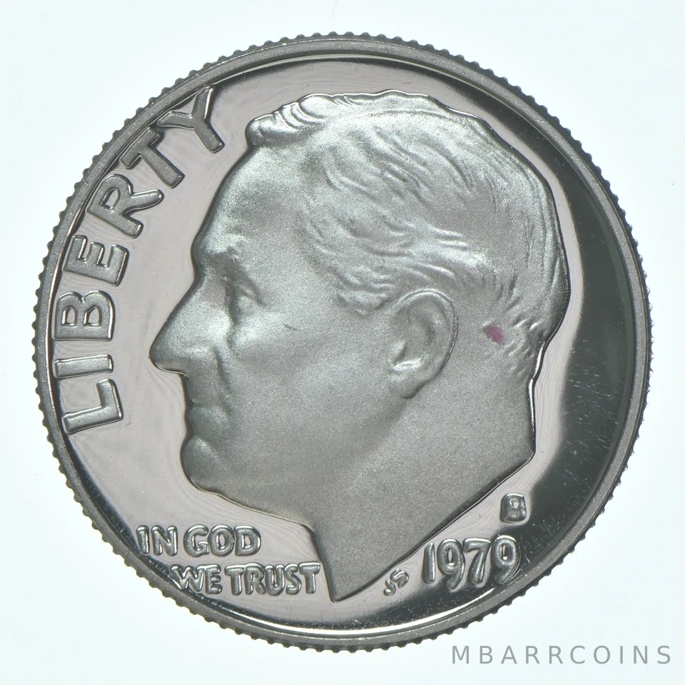 1979-S Roosevelt Dime Type 1 CLAD Proof