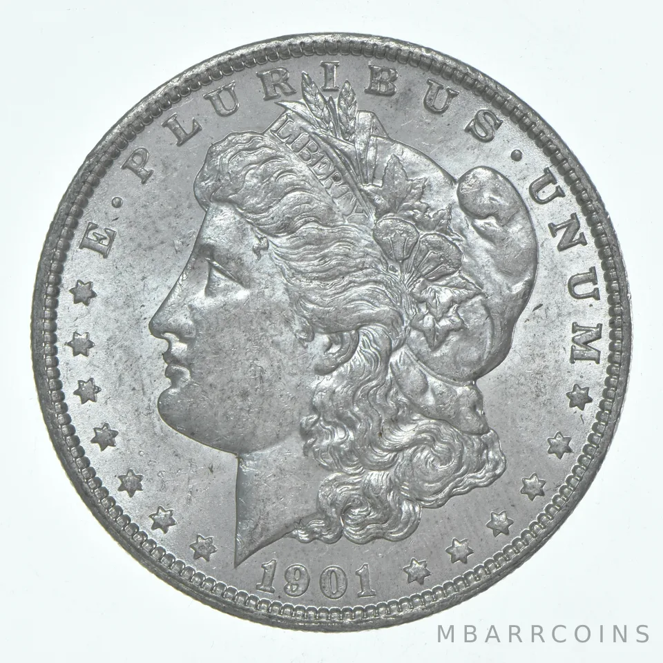 BU/Unc 1901-O Morgan Silver Dollar (1 coin)