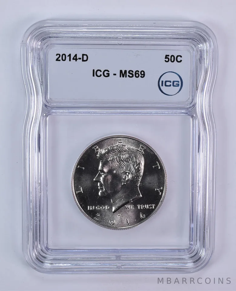 2014-D Kennedy Half Dollar MS69 ICG