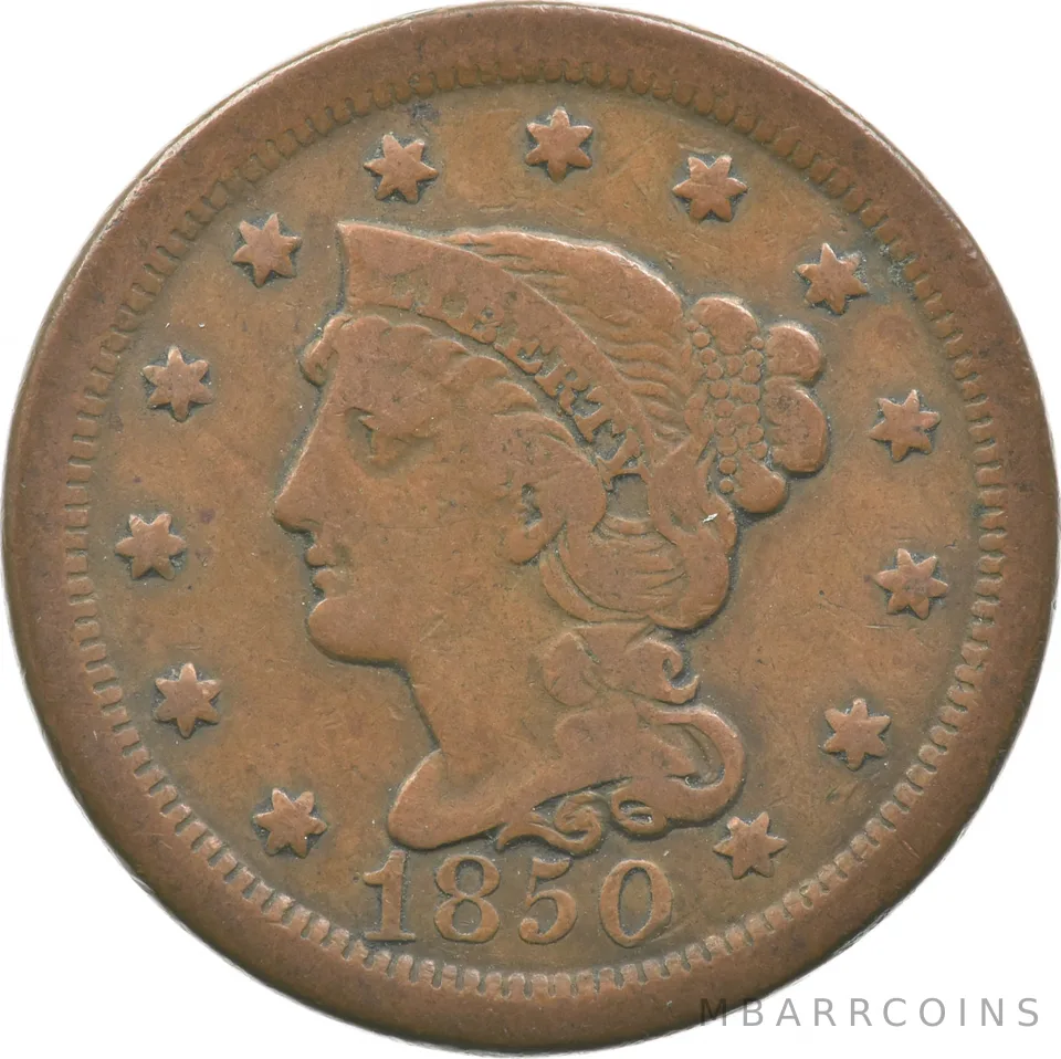 1850 Liberty Head Large Cent *2330