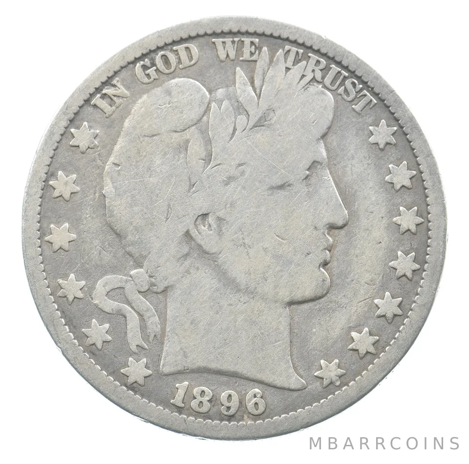 1896-O Barber Half Dollar *7738