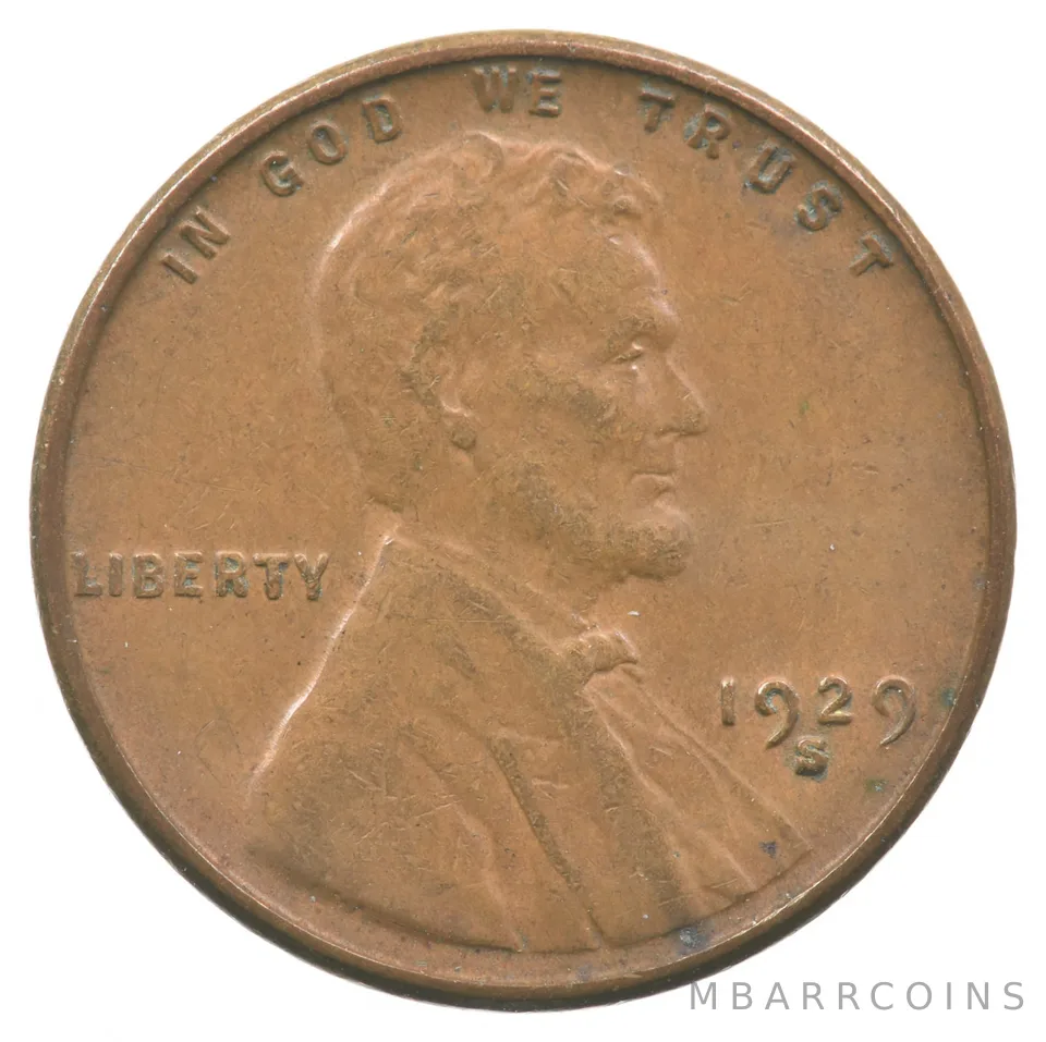 1929-S Lincoln Wheat Cent *5951
