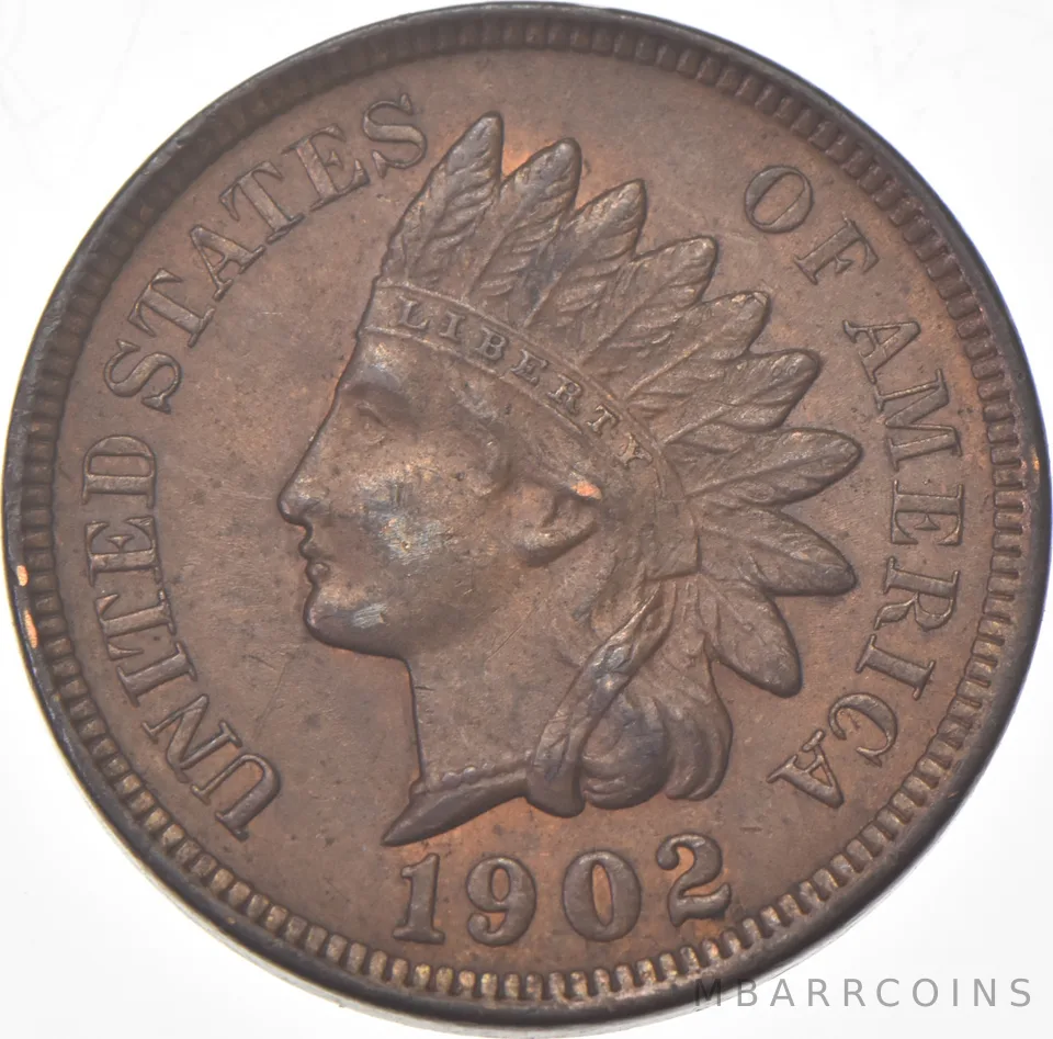 1902 Indian Head Cent a9274