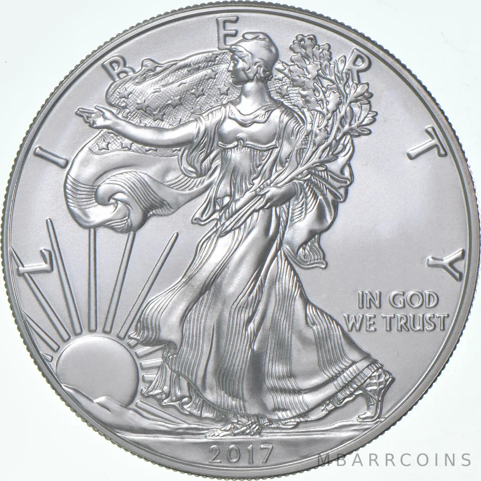 2017-W Burnished Silver Eagle