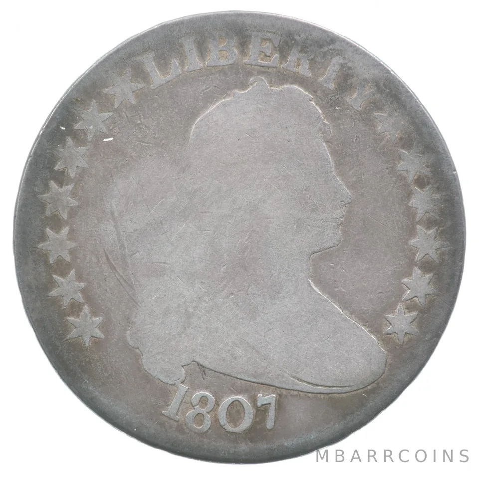 1807 Draped Bust Half Dollar *5987