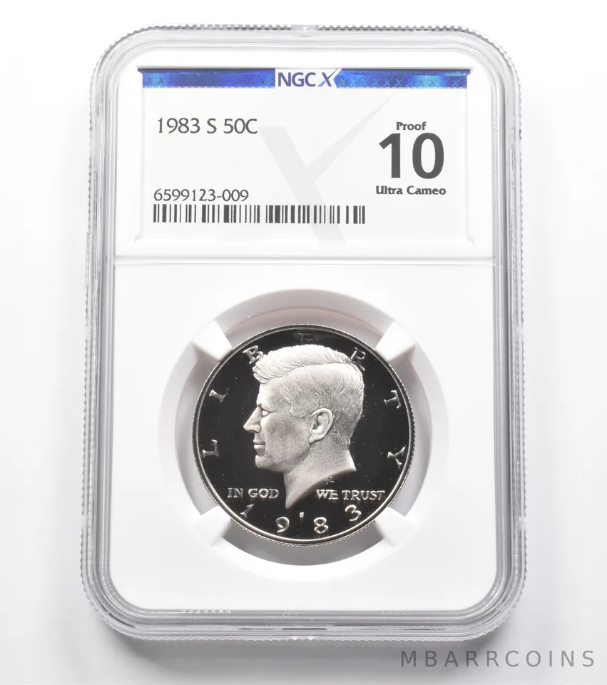 1983-S Kennedy Half Dollar 50c Proof 10 NGC X
