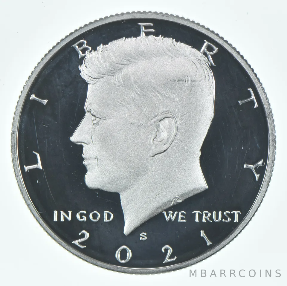 2021-S Kennedy Half Dollar Proof .999 Silver