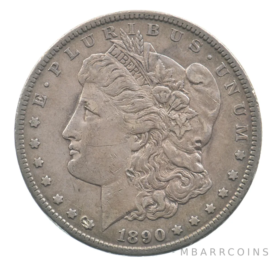 1890-CC Morgan Silver Dollar *4346