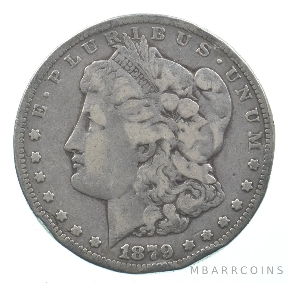 Early - 1879-S Morgan Silver Dollar - 90% US Coin *648