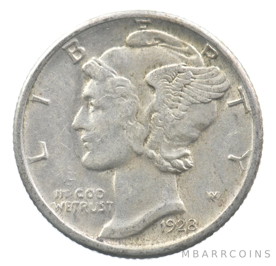 1928-S Mercury Dime *6336