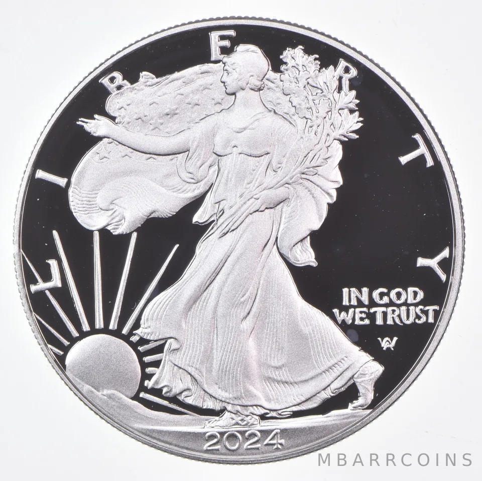 2024-W American Silver Eagle Proof Coin 1 Oz