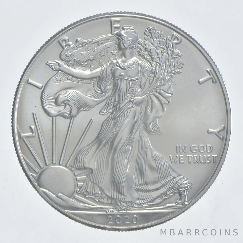 Better Date 2020 American Silver Eagle 1 Troy Oz .999 Fine Silver *722