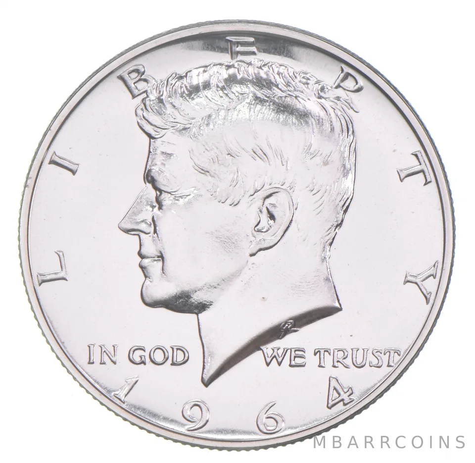 1964 Kennedy Half Dollar GEM PROOF - PR PF