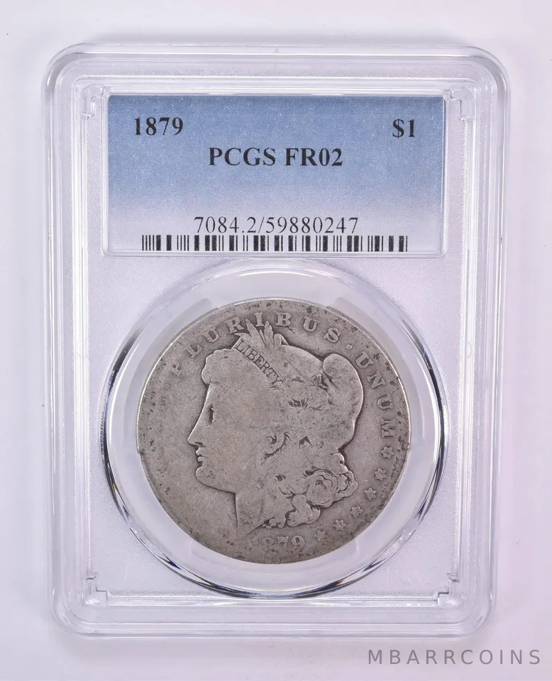 1879 Morgan Silver Dollar FR02 PCGS Blue Label Lowball
