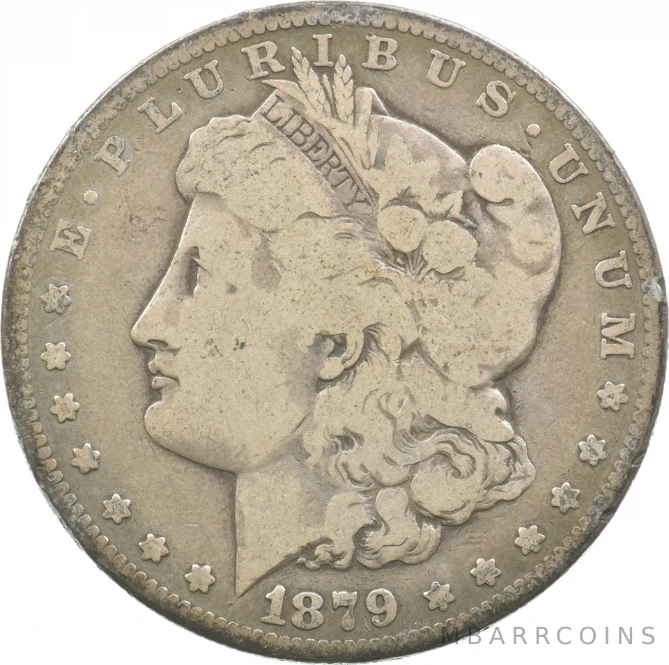 1879-S Rev Of 78 Morgan Silver Dollar *3254