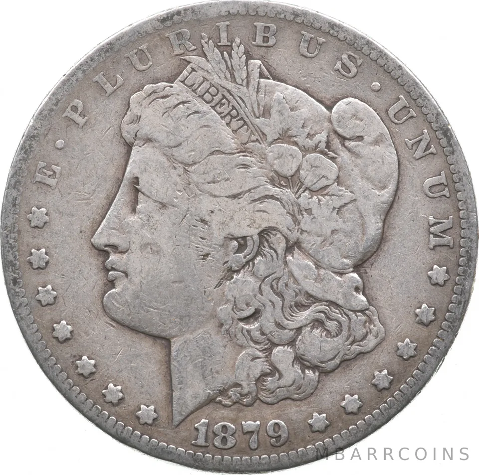 1879-S Morgan Silver Dollar Reverse Rev 1878 78 *9712