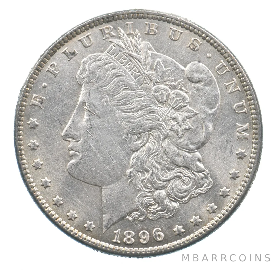 Early - 1896 Morgan Silver Dollar - 90% US Coin *943