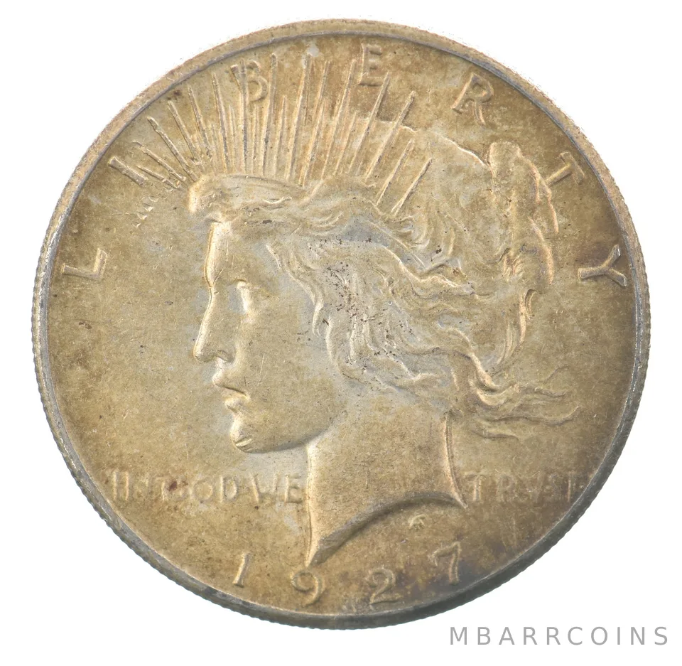 1927 Peace Silver Dollar Beautiful Tone *7596