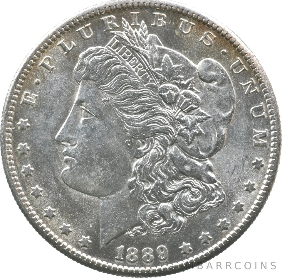 1889-S Morgan Silver Dollar a2144