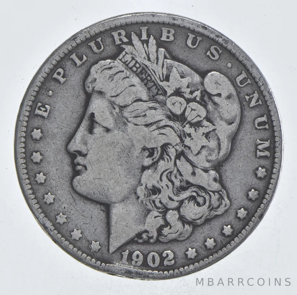 Early - 1902 Morgan Silver Dollar - 90% US Coin *993