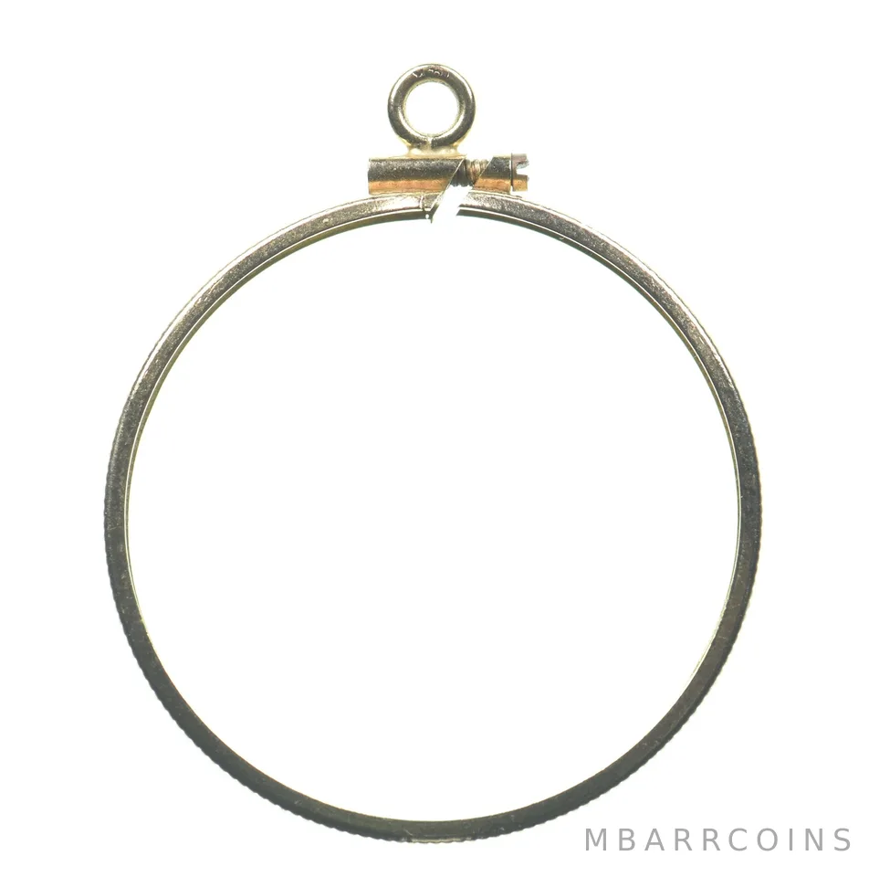 2.2 Gram 14k Gold Bezel For 1 Oz Gold Maple Leaf *5098