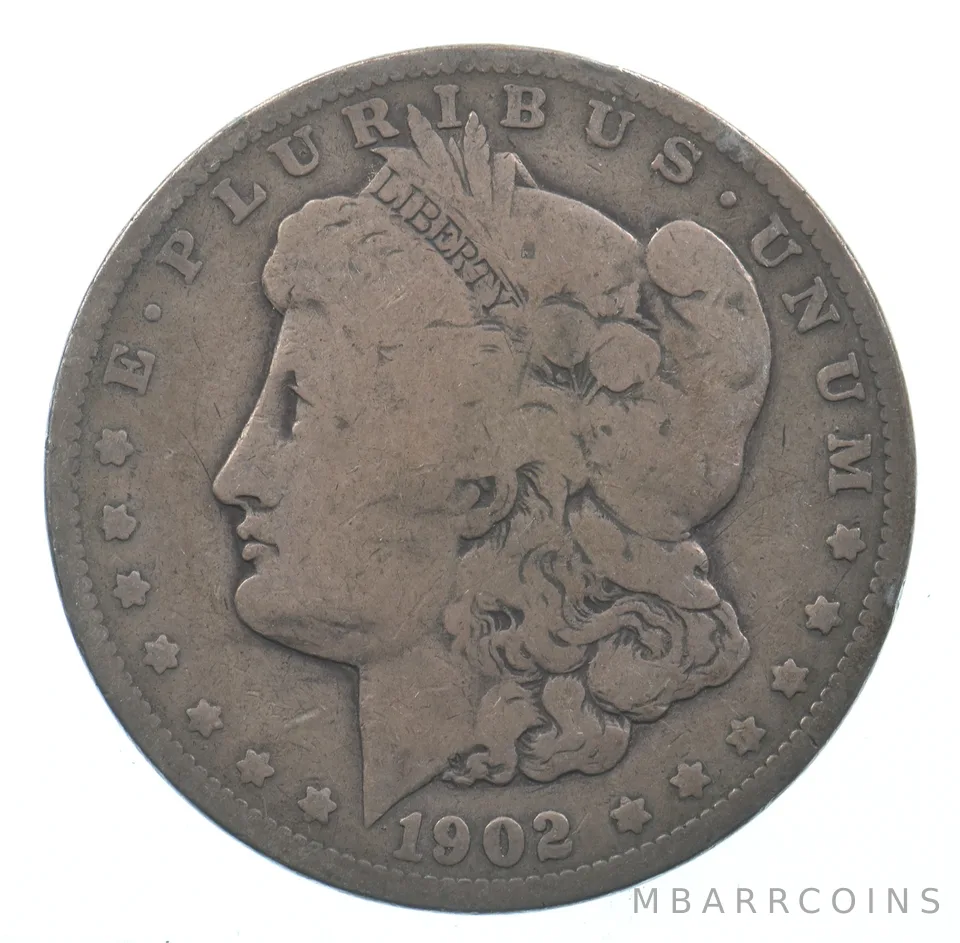 Early - 1902 Morgan Silver Dollar - 90% US Coin *685