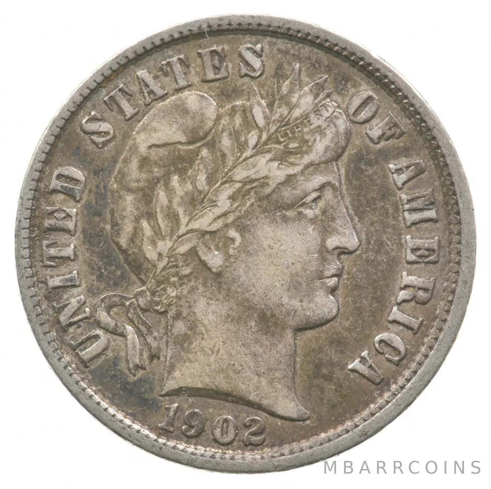 1902 Barber Dime a8235