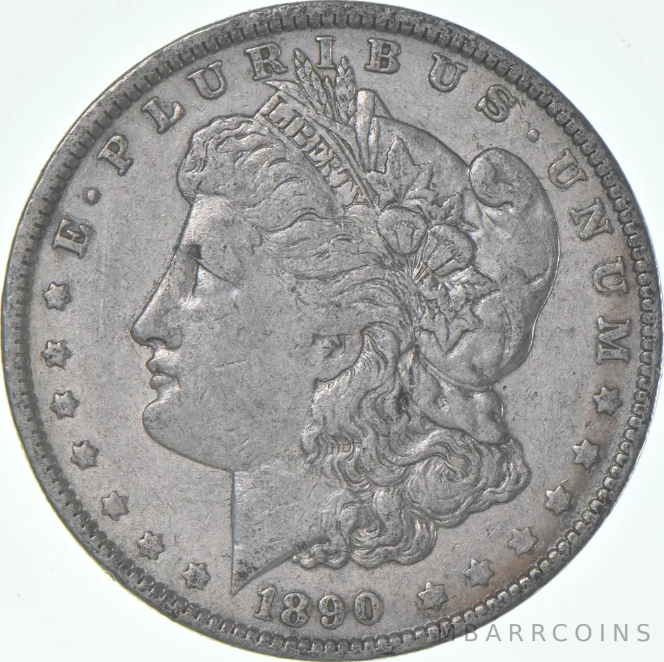 XF 1890-O Morgan Silver Dollar (1 coin)