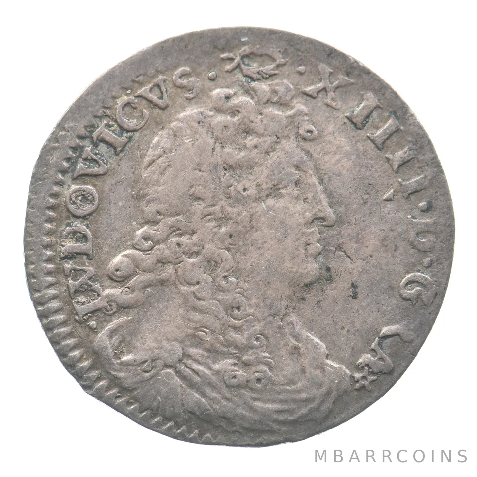 1676 A France 4 Sols Louis XIV *6459