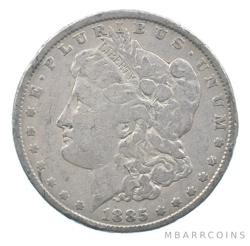 Early - 1885 Morgan Silver Dollar - 90% US Coin *087